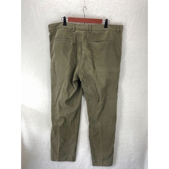 Tommy Bahama Silk Blend Pants Men’s 40 Green Relaxed Fit Loose Casual Trousers - Picture 5 of 8